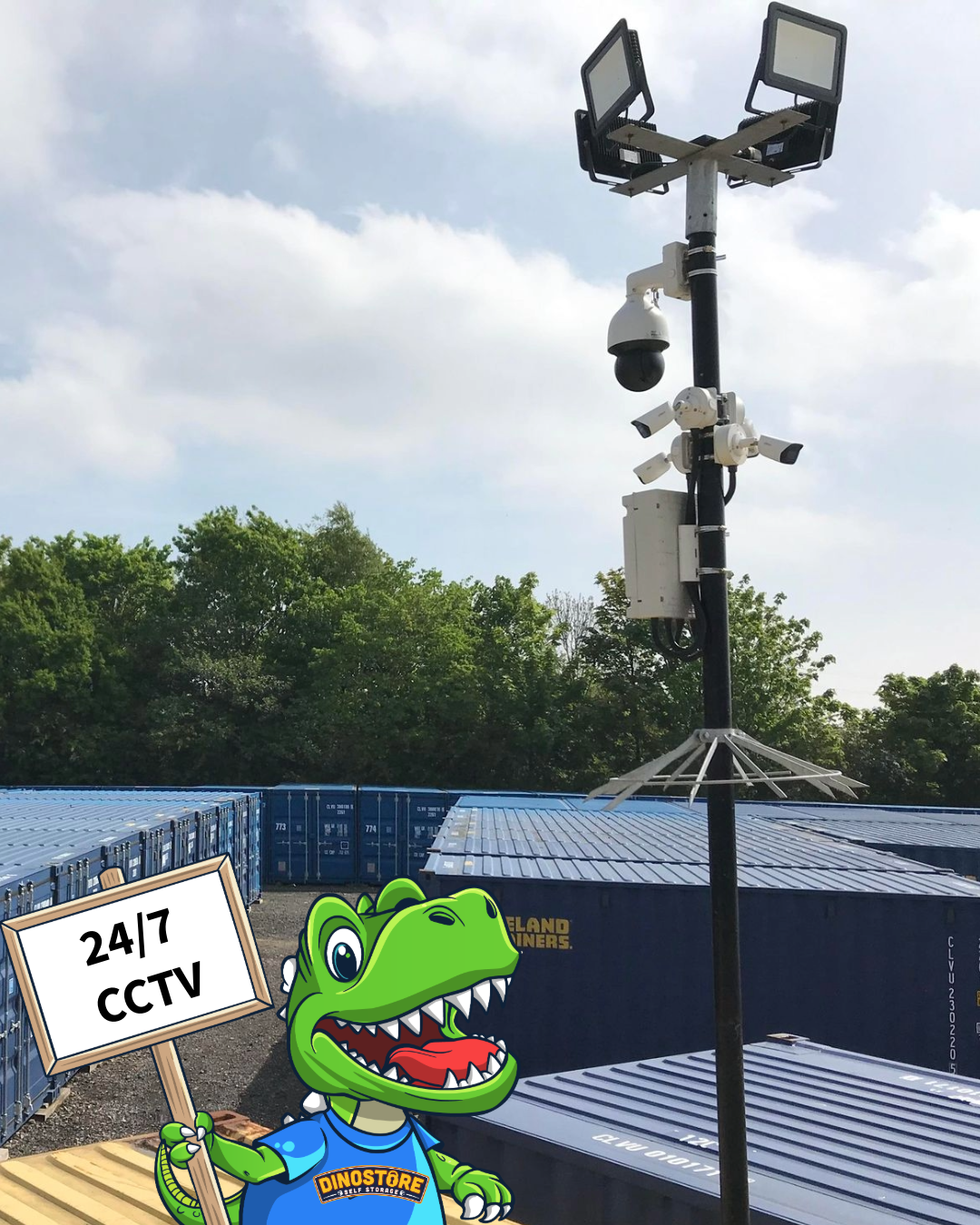 24:7 Monitored CCTV